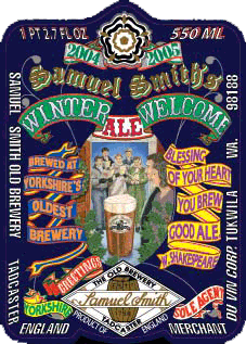 Samuel Smith Winter Welcome Beer 552