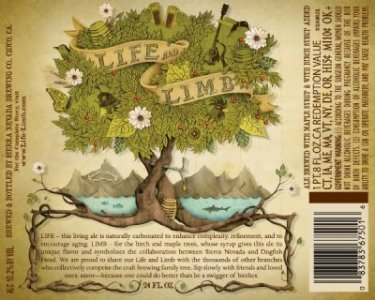 Sierra Nevada Dogfish Head Limb & Life Beer 2752