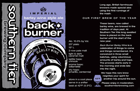 Southern Tier Backburner Barleywine Beer