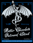Stone 12th Anniversary Bitter Chocolate Oatmeal Stout Beer