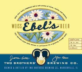 Two Brothers Ebel's Weiss Beer 1327