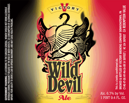 Victory Wild Devil Beer 1011
