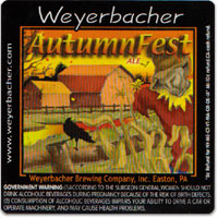Weyerbacher Autumnfest Beer 1341