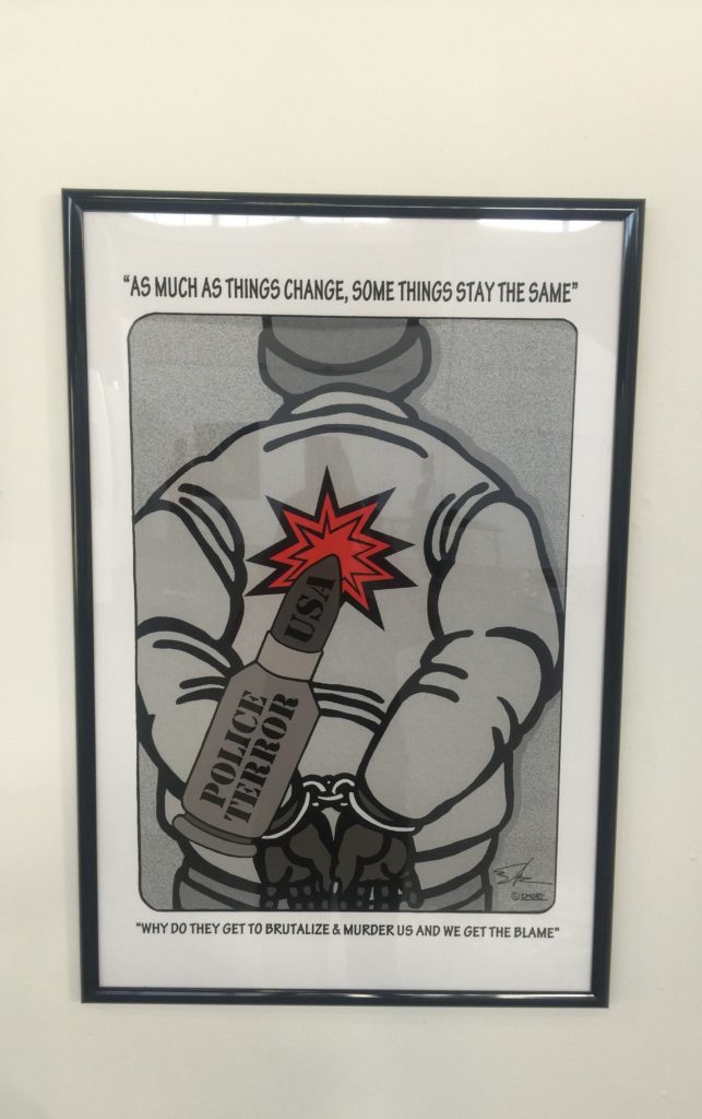 "Police Terror (Remix)" from Black Panther artist Emory Douglas