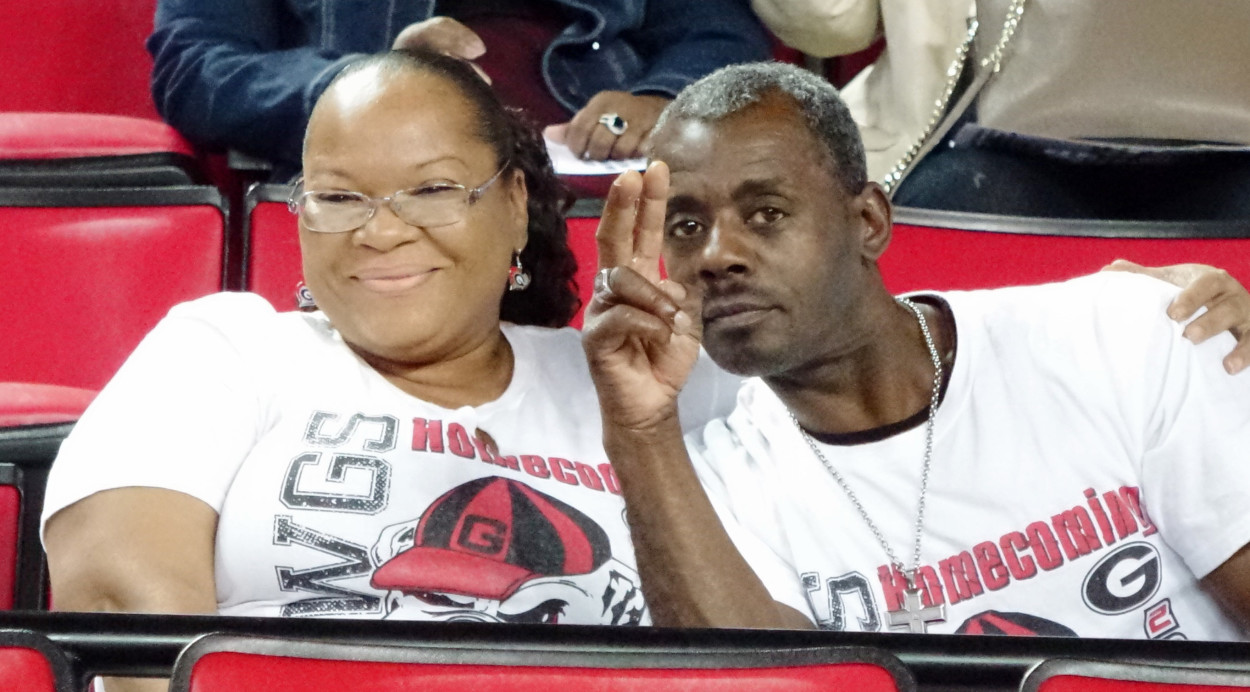 Georgia fans - UGA Basketball - (Photo by Greg Poole)