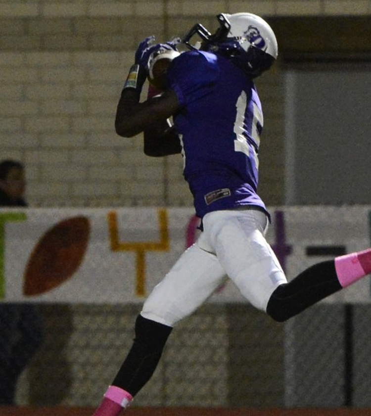 Eugene Minter - 2017 WR - Parker HS, Birmingham, AL (photo courtesy of Parkerathletics.com)