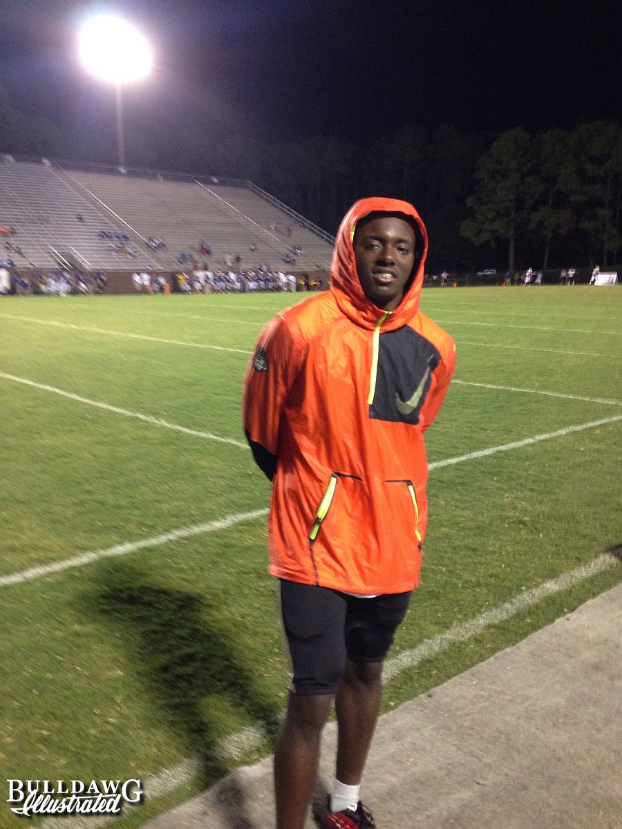 Richard LeCounte is OK after suffering a scare in a scrimmage on Thursday night on Aug.11, 2016