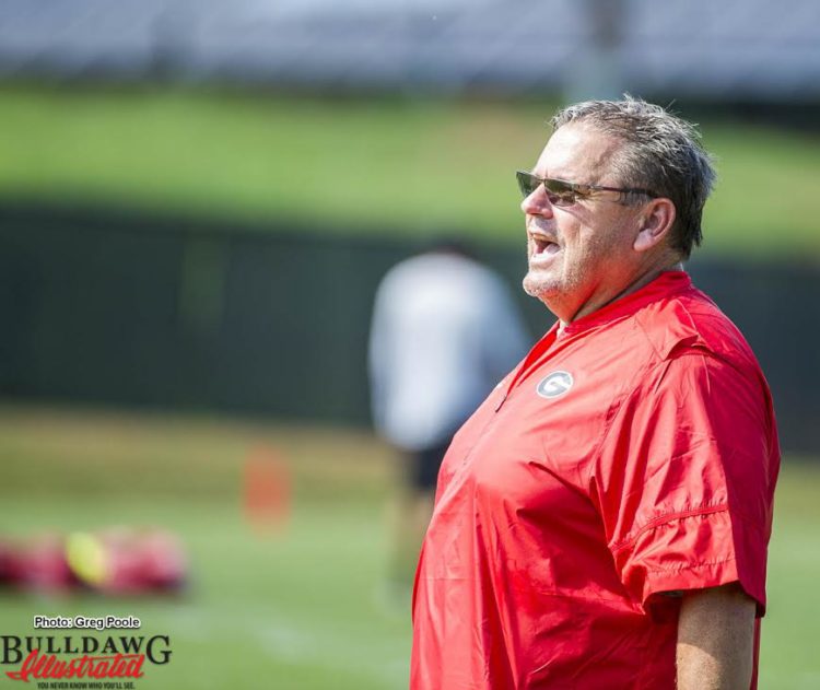 Offensive Line Coach Sam Pittman