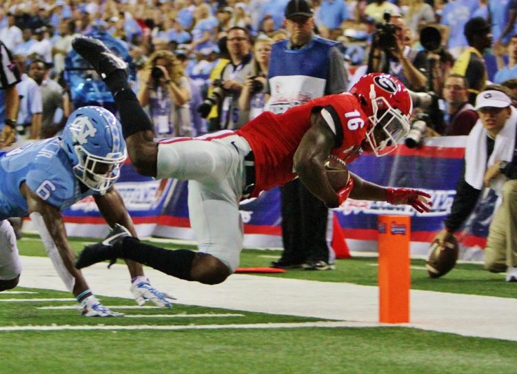 Isaiah McKenzie gets into the end zone