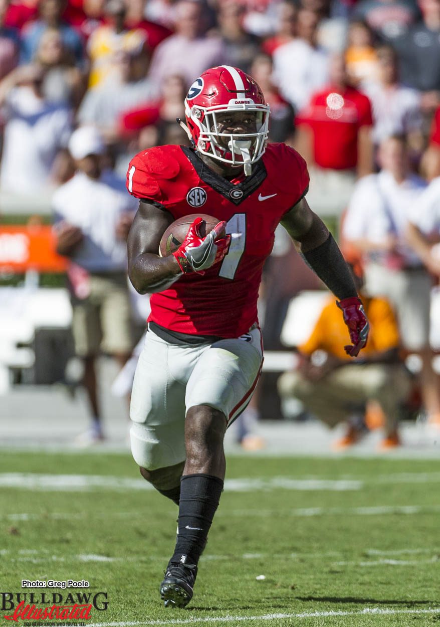 Sony Michel in full stride