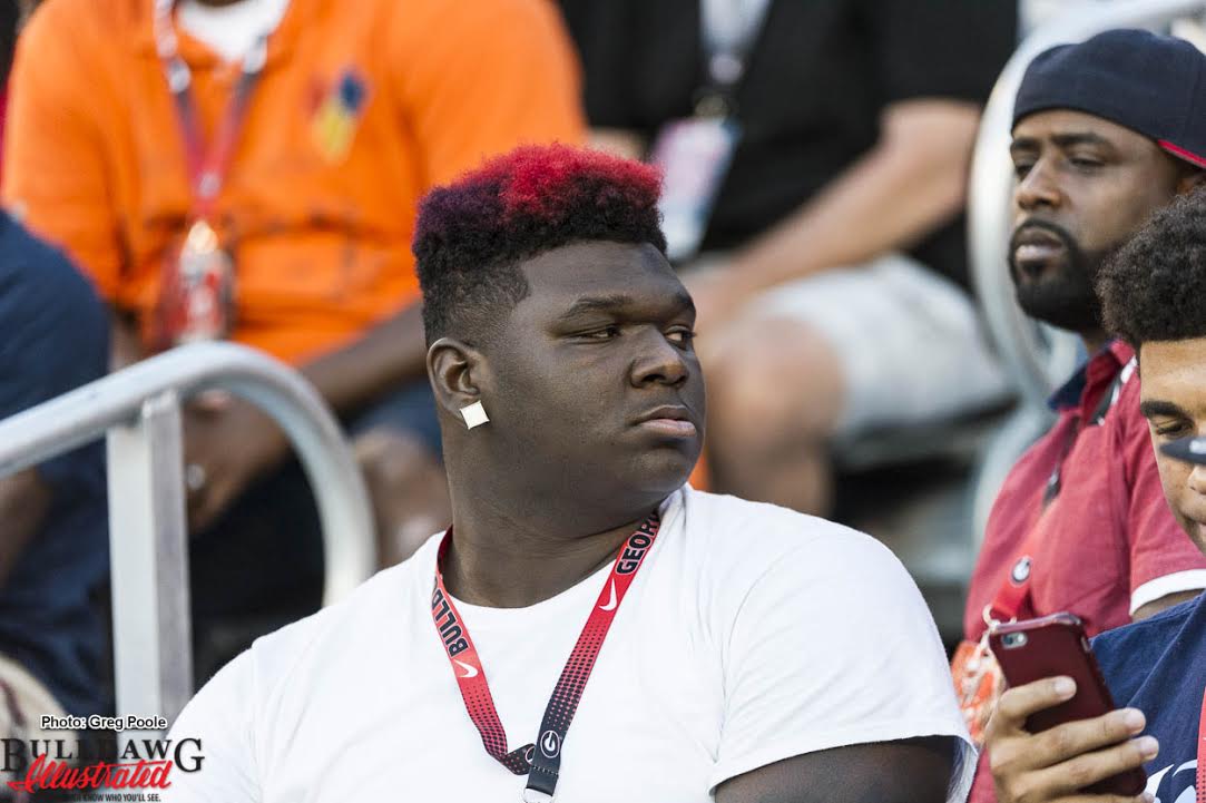 Netori Johnson - On visit during TENN-UGA game in Athens, GA, Oct. 1, 2016 -