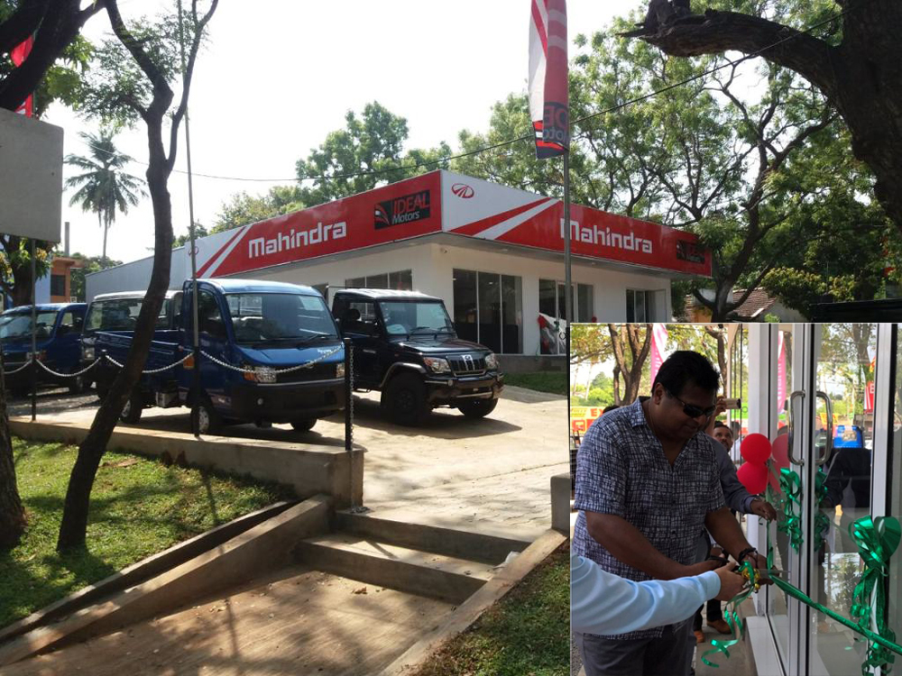 Ideal Motors unveils ecofriendly Mahindra showroom in Trinco