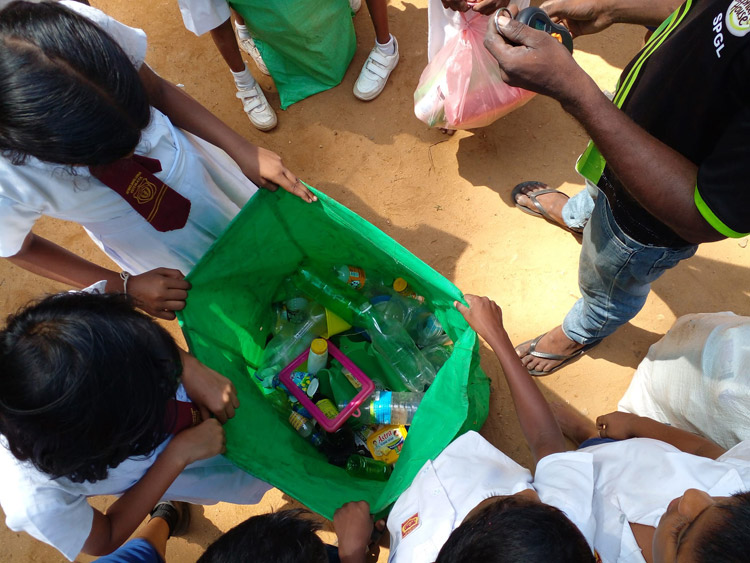 Eco Spindles to support schools in initiatives that advocate plastic disposal and collection