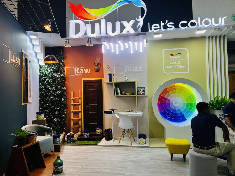 Dulux colours Architect 2023 exhibition with vibrant and engaging