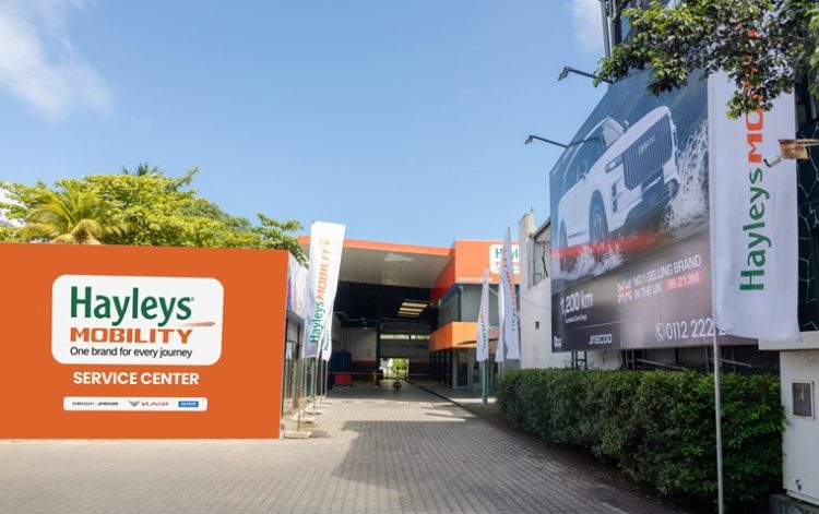 Exterior view of the newly opened Hayleys Mobility workshop