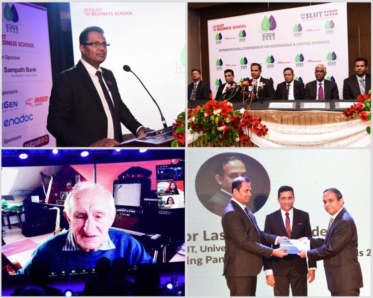 SLIIT ව්‍යාපාර පීඨය, 2022 තිරසාර සහ ඩිජිටල් ව්‍යාපාර පිළිබඳ සිය ප්‍රථම ජාත්‍යන්තර සමුළුව විශිෂ්ඨතා ඇගයීම් සම්මාන රැසක් ප්‍රධානය කරමින් උත්කර්ෂවත්ව පැවැත්විය