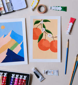 Introduction to Gouache Painting