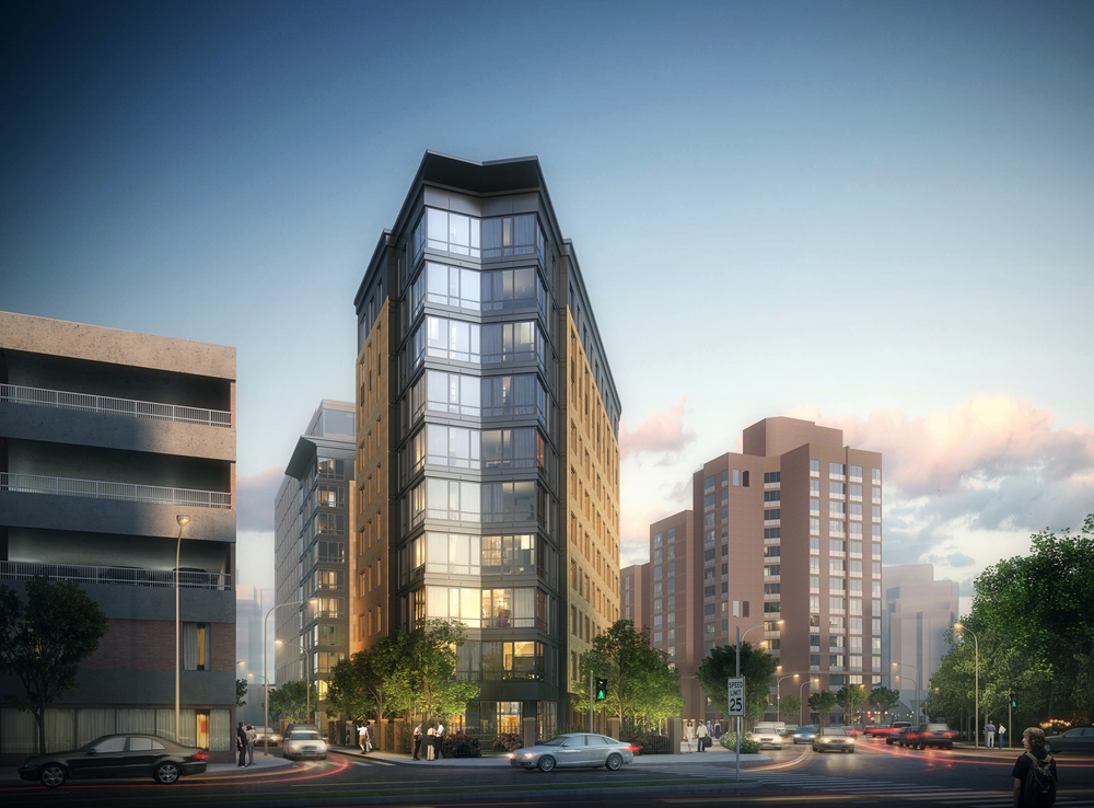 Bldup Mosaic on the Riverway