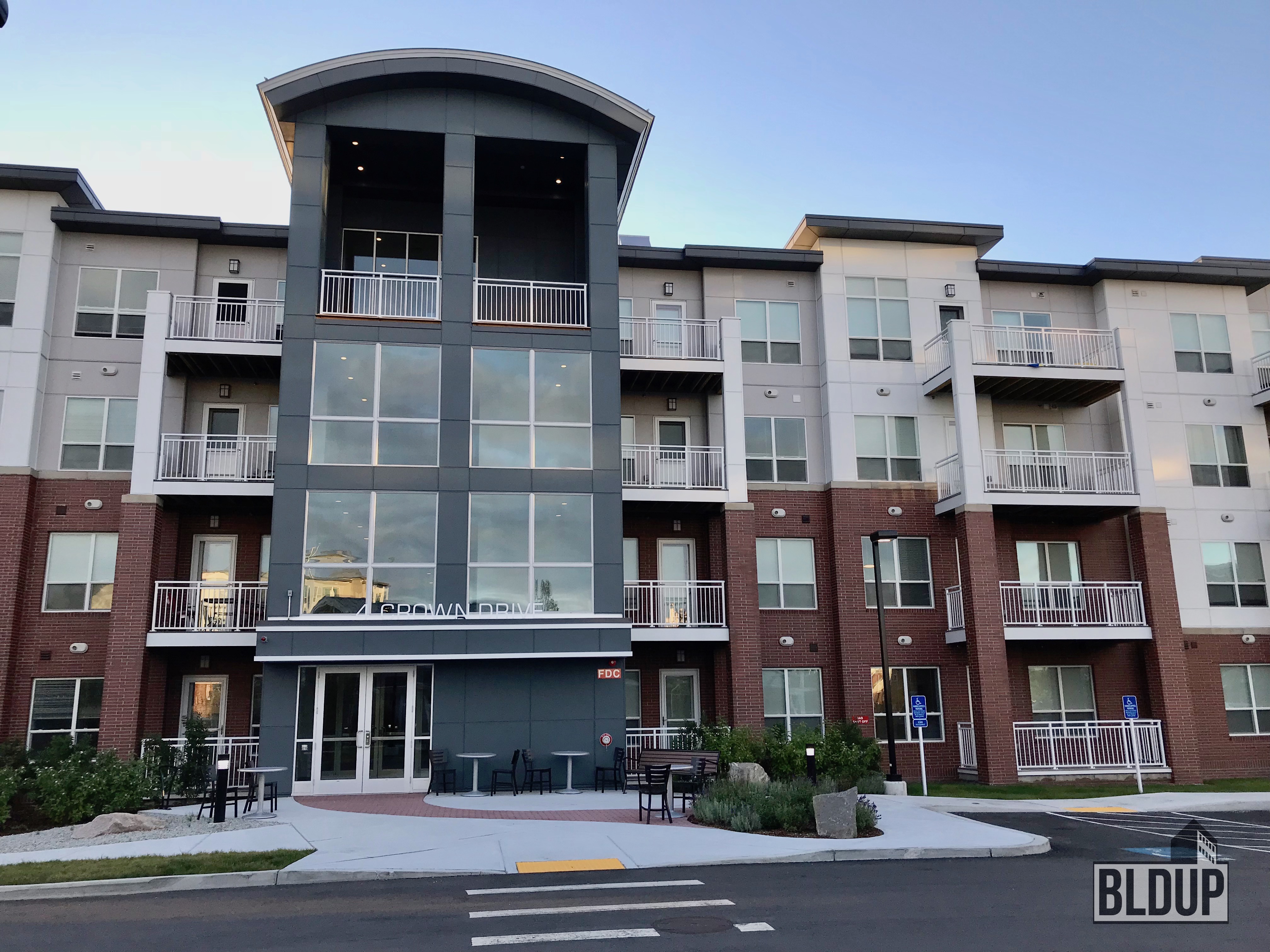 Bldup Elevation Apartments at Crown Colony