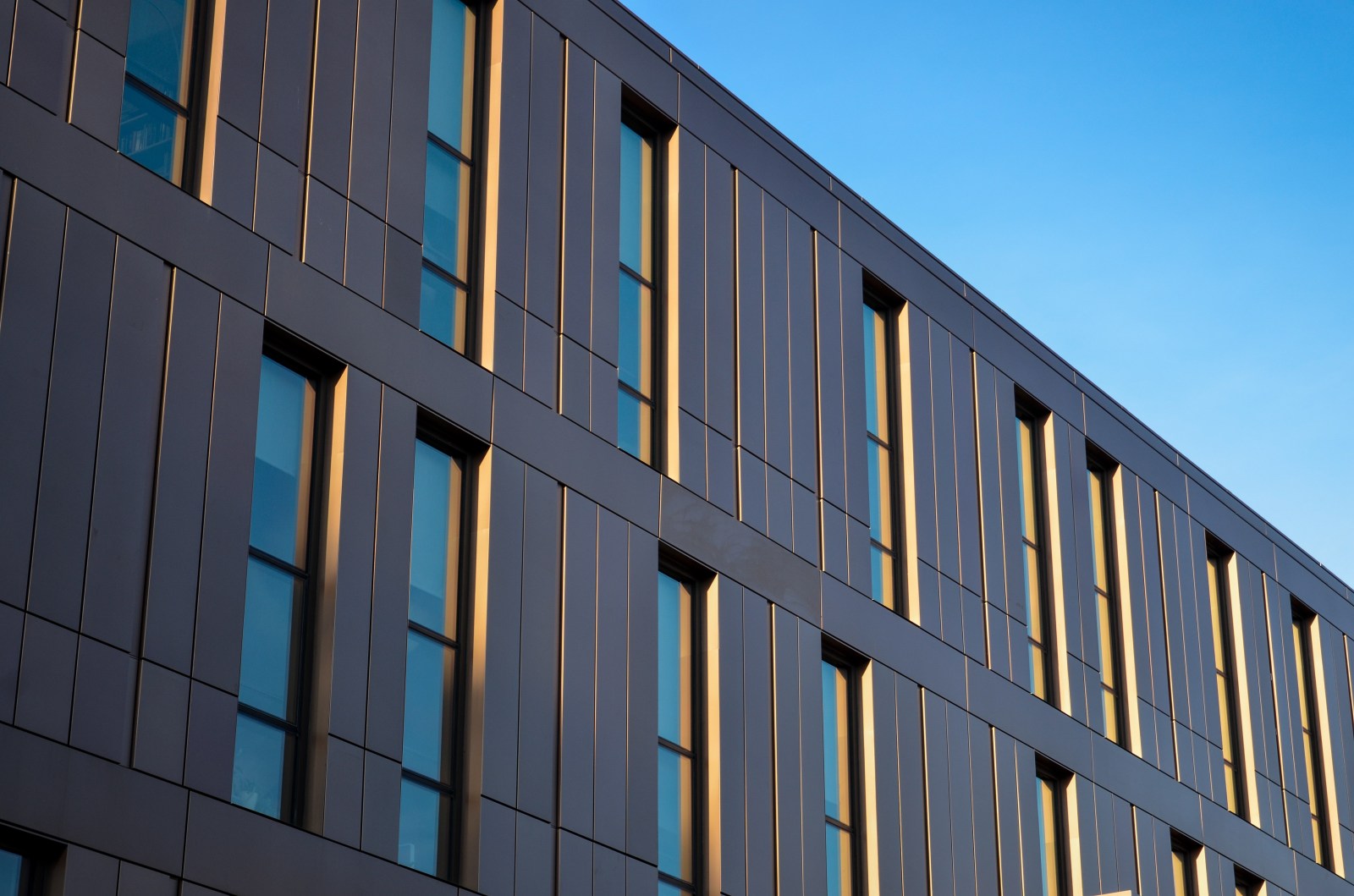Umass design building view dynamic glass 2