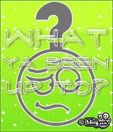 What You Up To