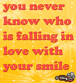 Falling in Love with Your Smile