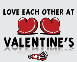 Love each other at Valentine's