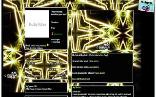 6 glowing stars