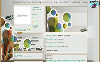 Color floating bubbles
