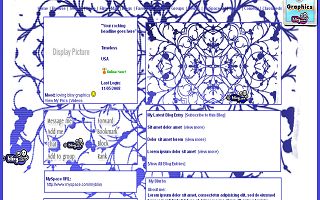 Connected navy blue stem lines