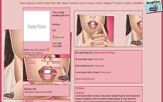 Pretty nails and lips