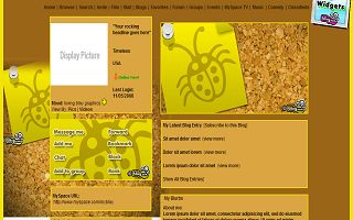 Yellow ladybug