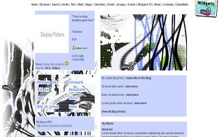 Zig zagging gray lines