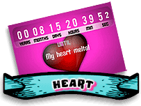 Heart Love Countdown