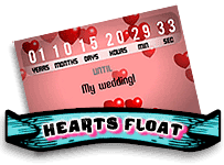 Hearts Float Countdown
