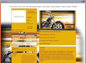 Orange striped bike