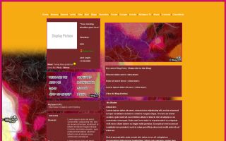 Streaking faded abstract color design