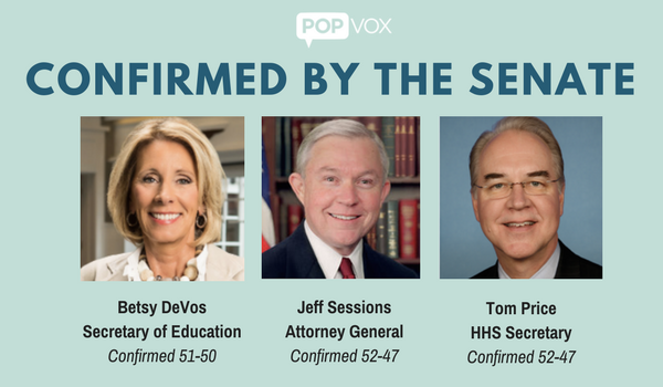 POPVOX Confirmed Nominees DeVos Price Sessions