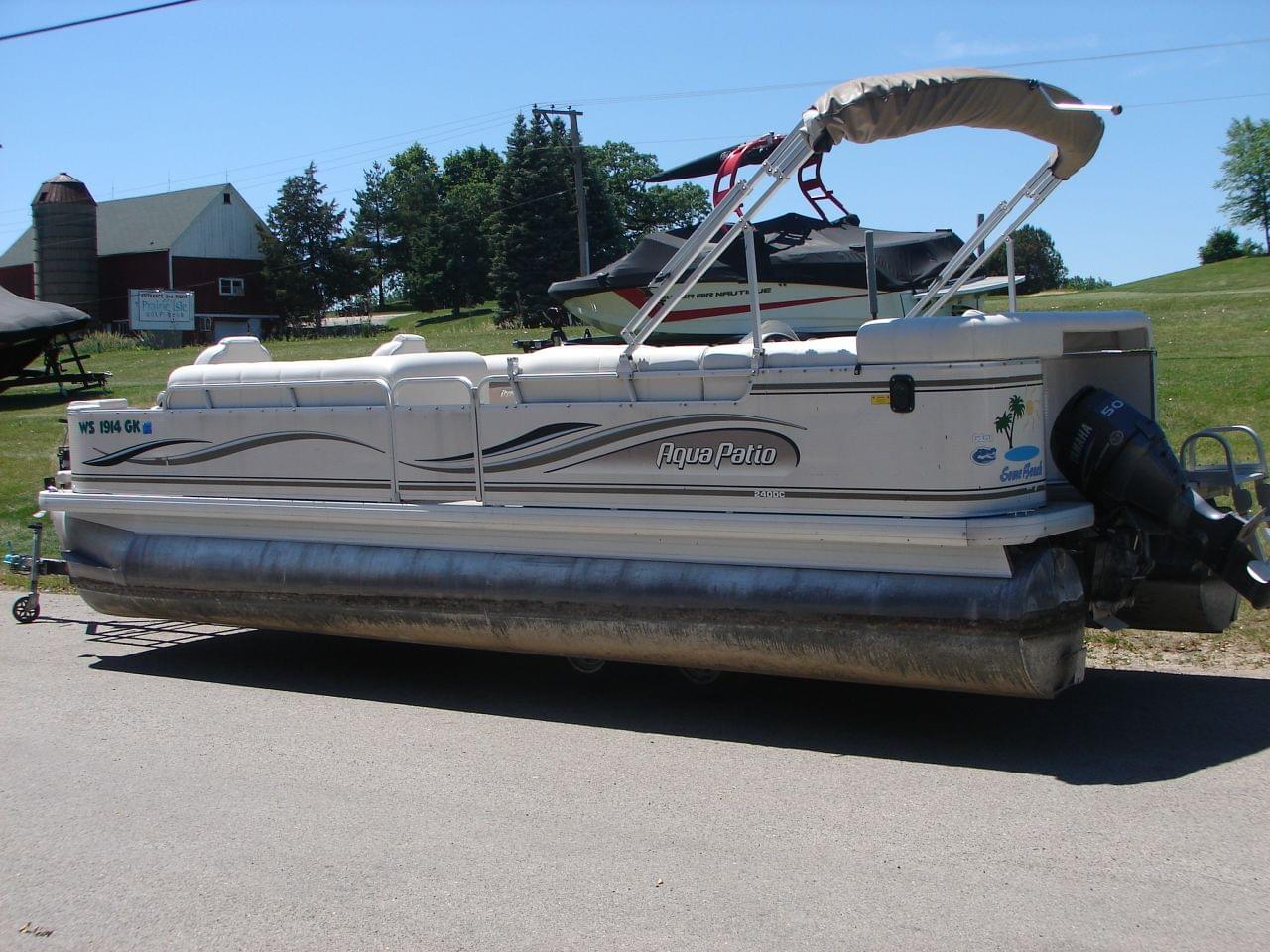 Used 2002 Aquapatio 240DC, Stock UBA2917 L The Boat House