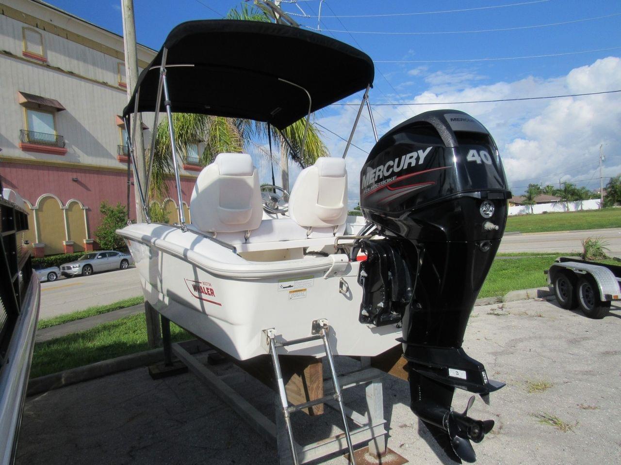 Used 2015 Bostonwhaler 130 SS, Stock 071717C11 The Boat House