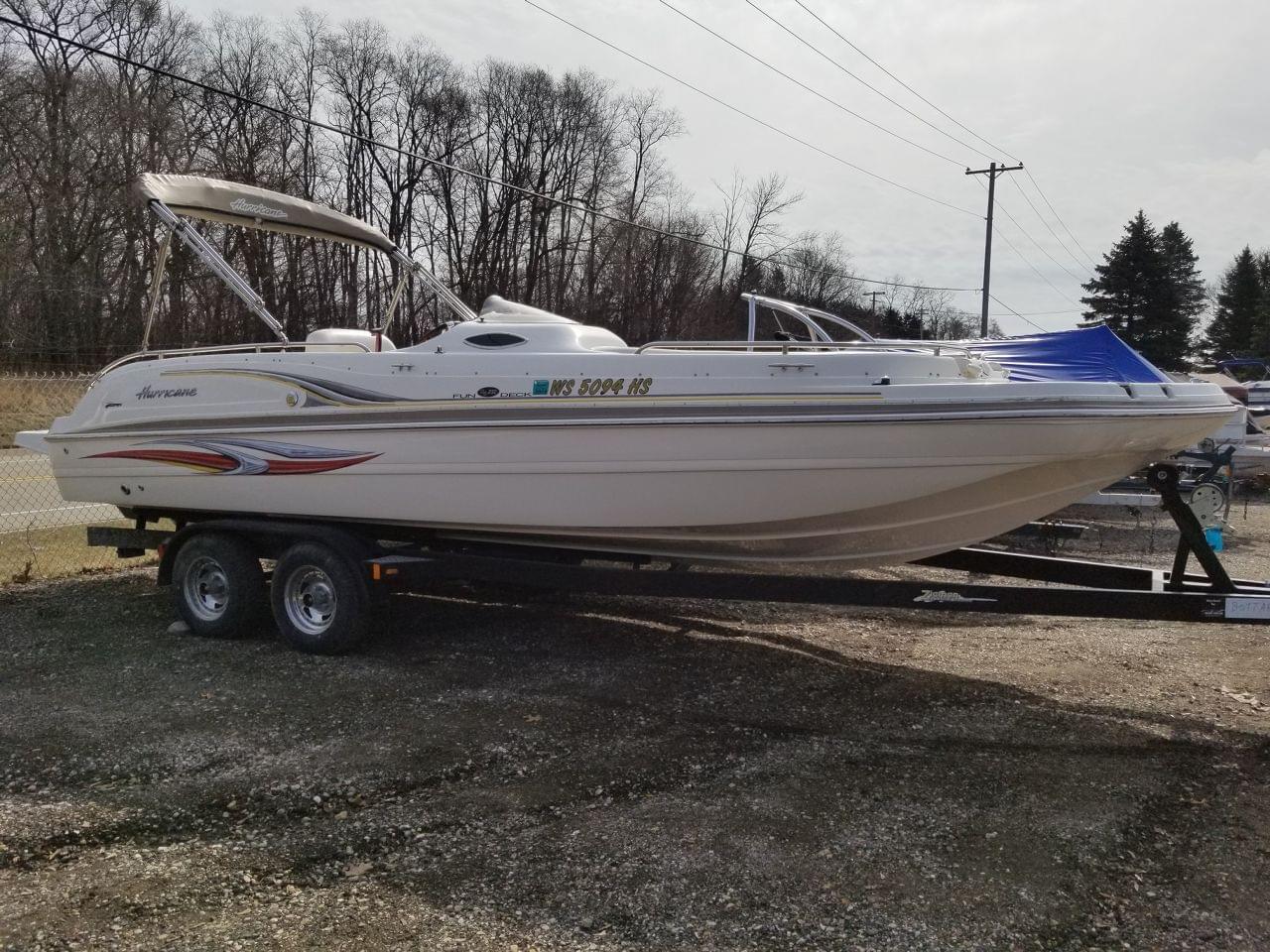 Used 2007 Hurricane Fun Deck 232, Stock UBC0918 B The Boat House