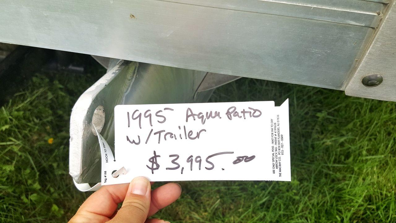 Used 1995 Aquapatio AP200RE, Stock UBH3116 The Boat House