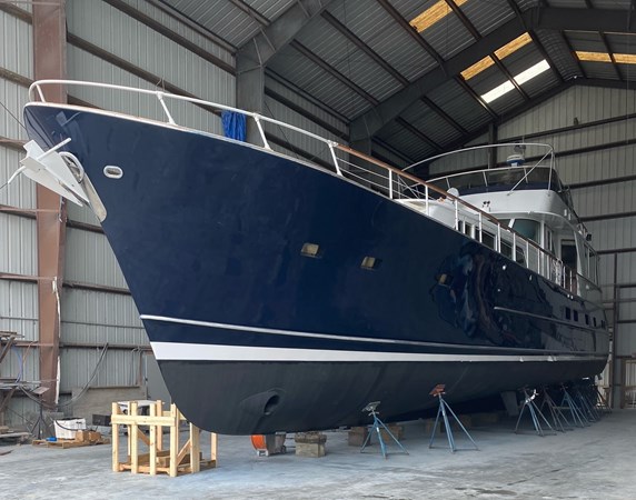 Hull With Completed Paint Job 2024