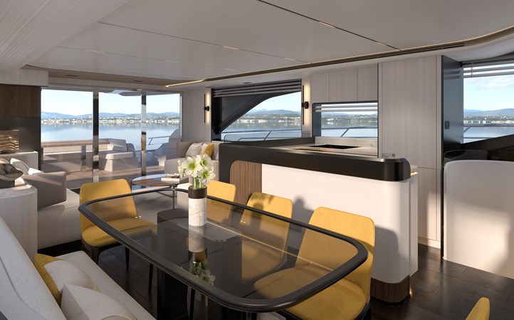 Majesty 72 Dining Option
