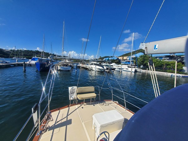 LadyM aft deck w/ Kato arch and solar