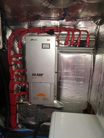 LadyM engine/genset room