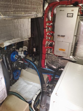 LadyM engine/genset wiring