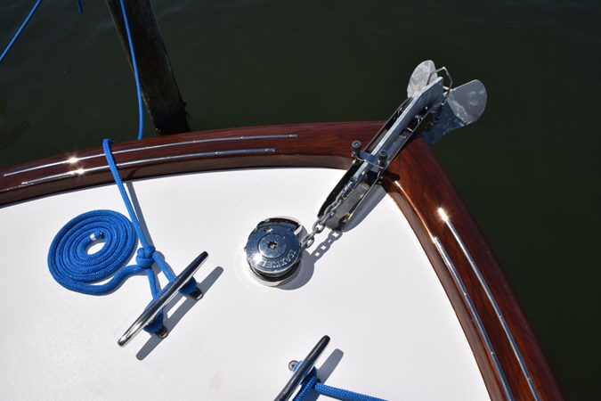 Anchor Chute and Windlass