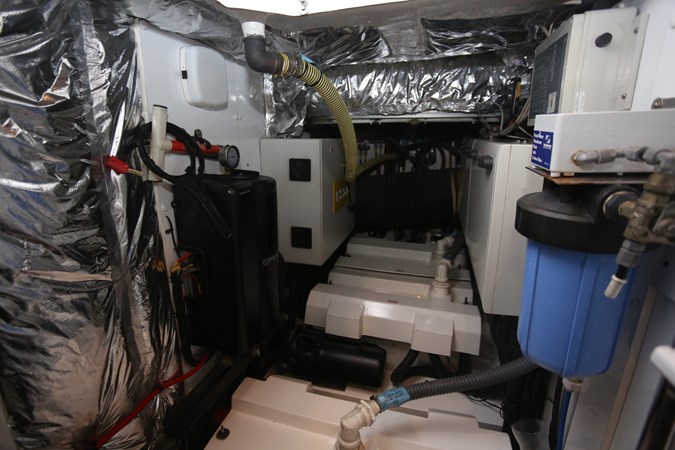 Princess 62 Engine Room