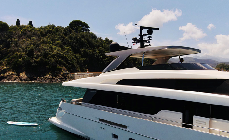 MY Muma straboard aft